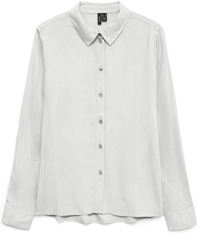 Vero Moda Overhemdblouse VMBUMPY L S BASIC SHIRT WVN GA NOOS - Foto 3