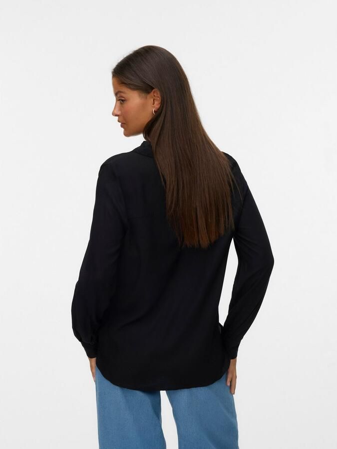 Vero Moda Overhemdblouse VMBUMPY L S BASIC SHIRT WVN GA NOOS - Foto 4