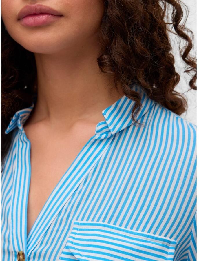 Vero Moda Overhemdblouse VMBUMPY L S SHIRT NEW WVN GA NOOS - Foto 2