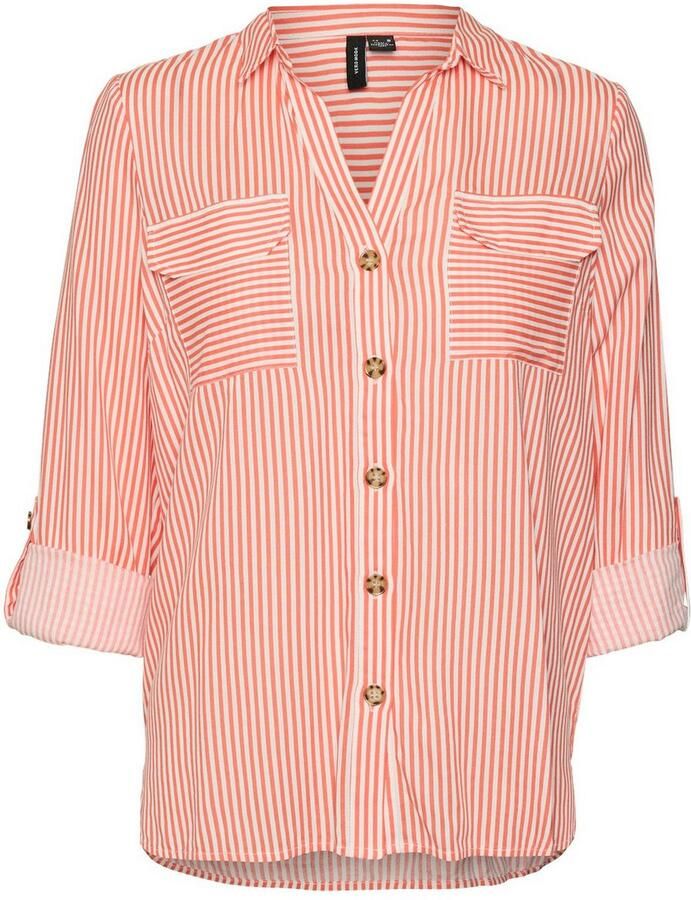 Vero Moda Overhemdblouse VMBUMPY L S SHIRT NEW WVN GA NOOS - Foto 3