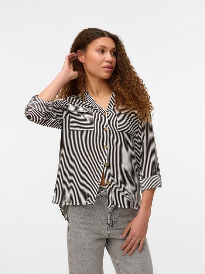 Vero Moda Overhemdblouse VMBUMPY L S SHIRT NEW WVN GA NOOS - Foto 5