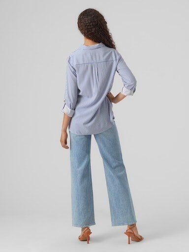 Vero Moda Regular fit overhemdblouse van pure viscose model 'BUMPY' - Foto 4