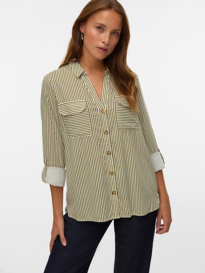 Vero Moda Overhemdblouse VMBUMPY L S SHIRT NEW WVN GA NOOS - Foto 5