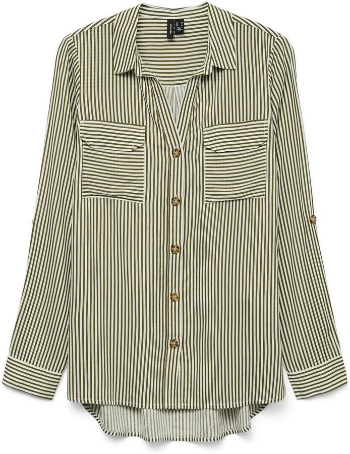 Vero Moda Overhemdblouse VMBUMPY L S SHIRT NEW WVN GA NOOS