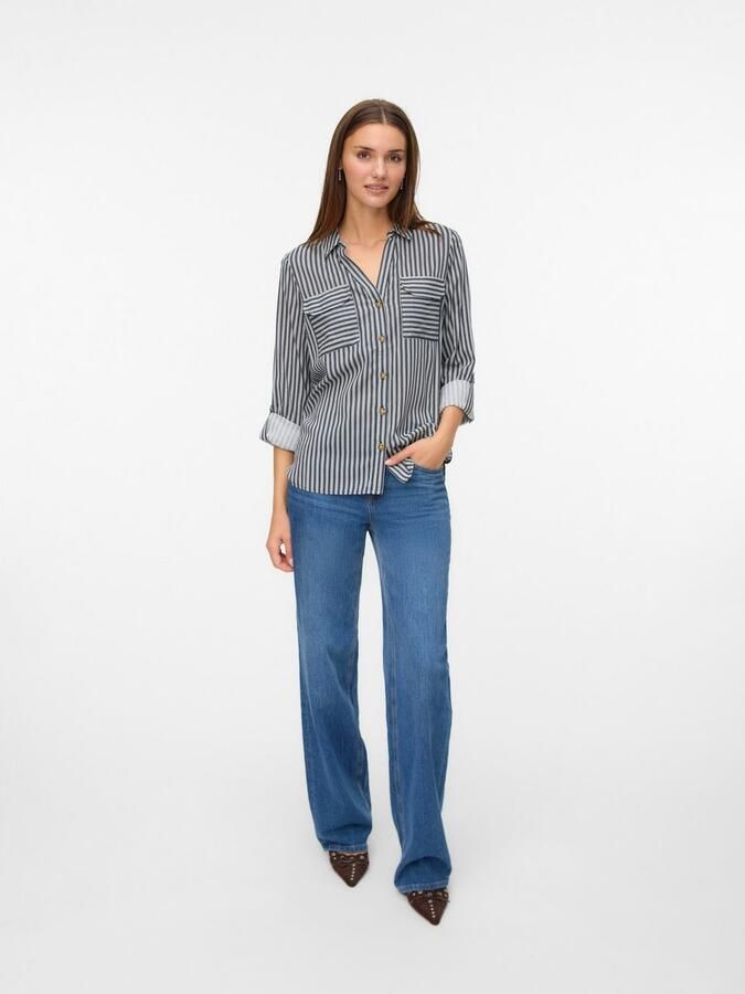 Vero Moda Overhemdblouse VMBUMPY L S SHIRT NEW WVN GA NOOS - Foto 4