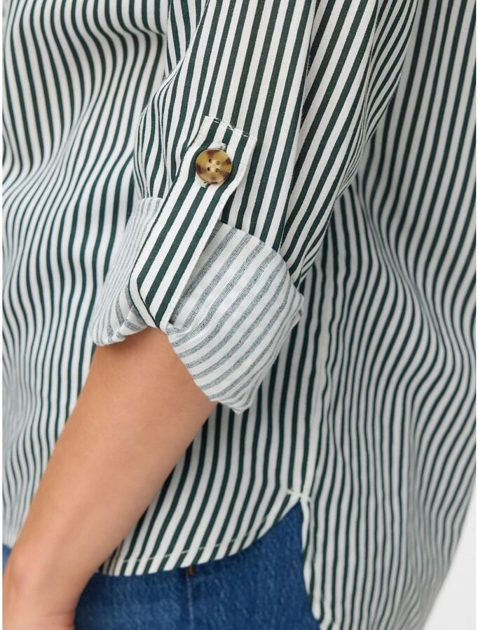 Vero Moda Regular fit overhemdblouse van pure viscose model 'BUMPY' - Foto 2