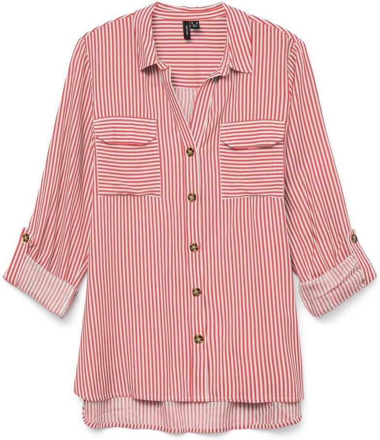 Vero Moda Overhemdblouse VMBUMPY L S SHIRT NEW WVN GA NOOS
