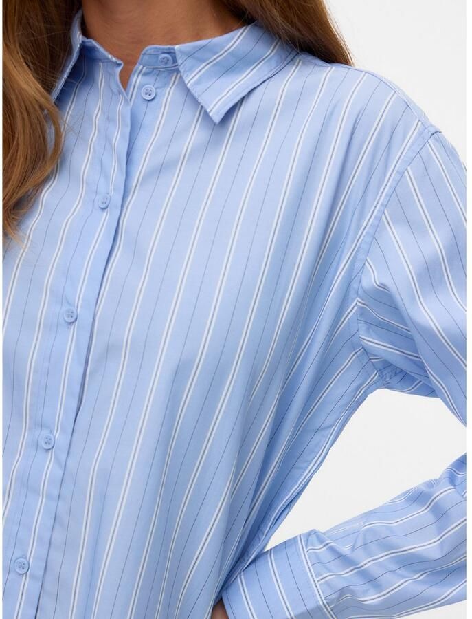 Vero Moda Overhemdblouse VMELINA LS SHIRT WVN NOOS - Foto 2