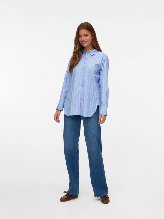 Vero Moda Overhemdblouse VMELINA LS SHIRT WVN NOOS - Foto 4