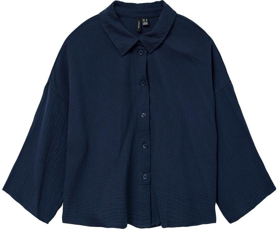 Vero Moda Overhemdblouse VMNATALI CROP SHIRT WVN NOOS