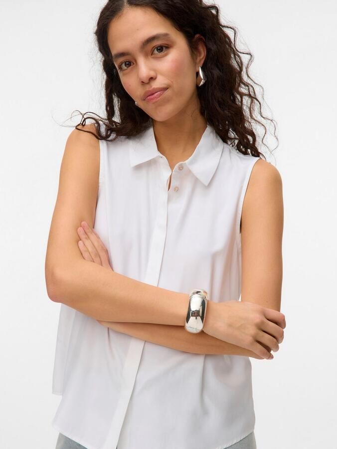 Vero Moda Overhemdblouse VMNORA SL SHIRT WVN GA NOOS - Foto 2