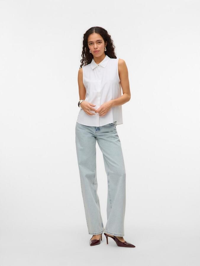 Vero Moda Overhemdblouse VMNORA SL SHIRT WVN GA NOOS - Foto 3