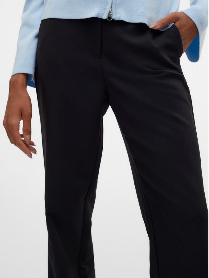 Vero Moda Pantalon VMCLAIR MW STRAIGHT PANT NOOS