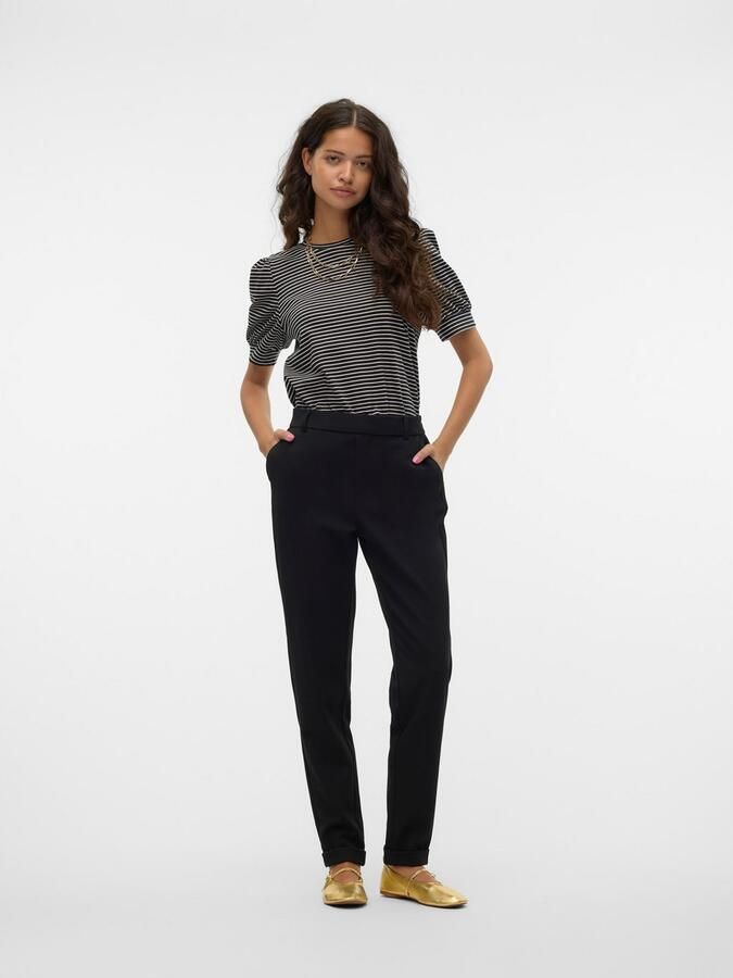 Vero Moda Pantalon VMKAYA MW LOOSE SOLID PANT - Foto 2
