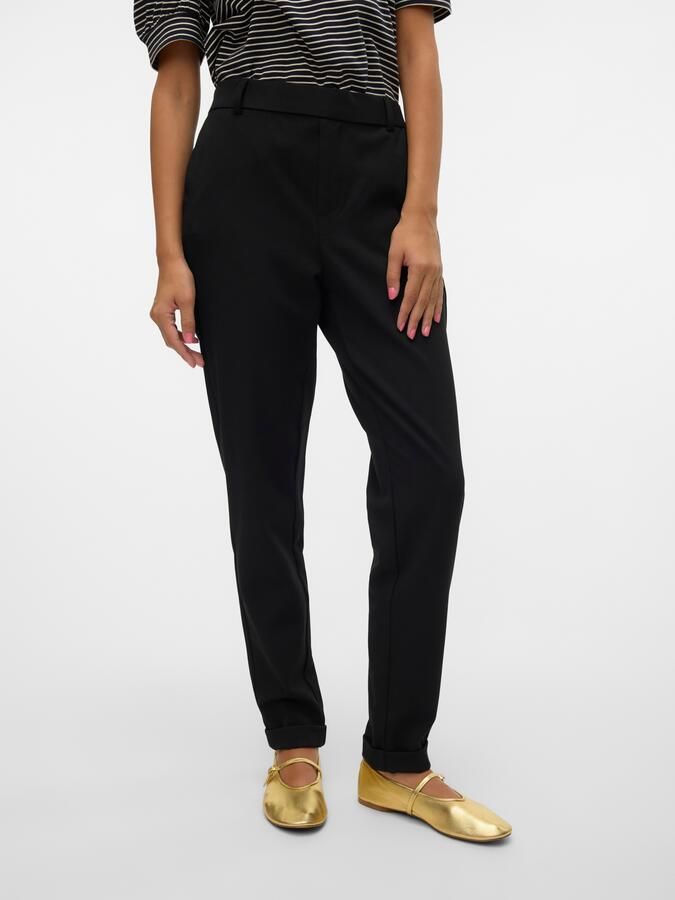 Vero Moda Pantalon VMKAYA MW LOOSE SOLID PANT - Foto 4