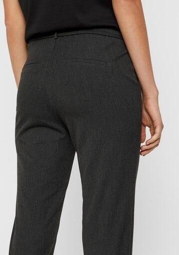 Vero Moda Loose fit stoffen broek met gestileerde opening model 'MAYA' - Foto 15