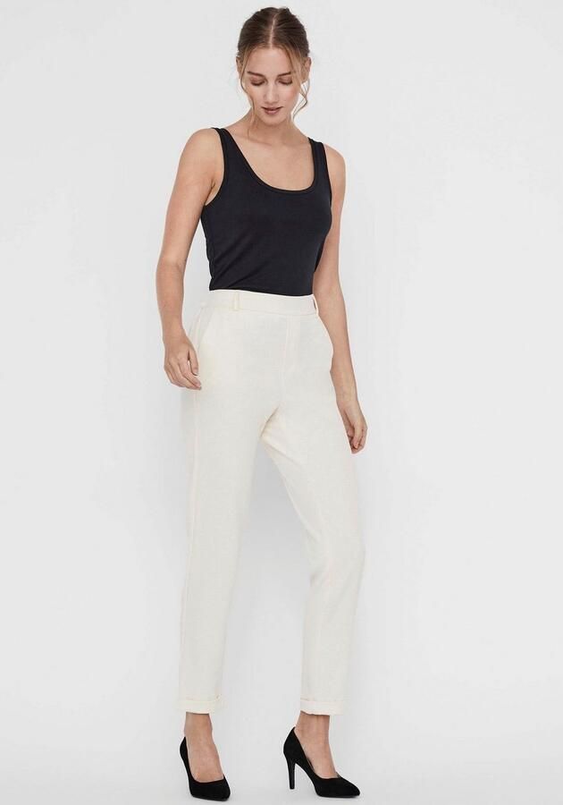 Vero Moda Stijlvolle Broeken voor Vrouwen Beige Dames - Foto 3