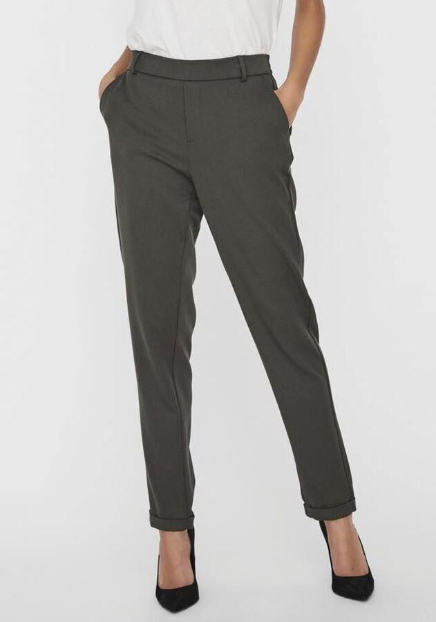 Vero Moda Damesbroek vmmaya mr loose solid Groen Dames - Foto 7