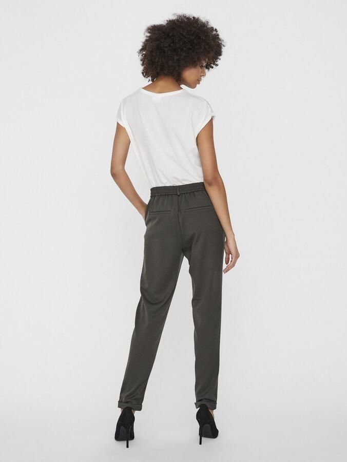 Vero Moda Damesbroek vmmaya mr loose solid Groen Dames - Foto 3