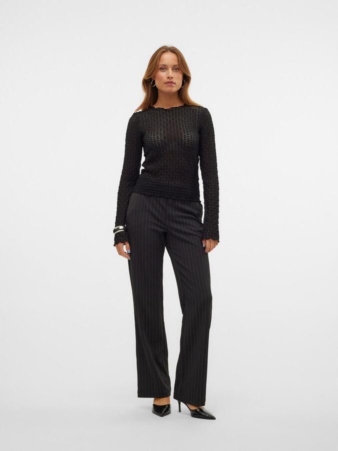 Vero Moda Pantalon VMMAYA MY MW STRAIGHT PRINT PANT NOOS - Foto 3
