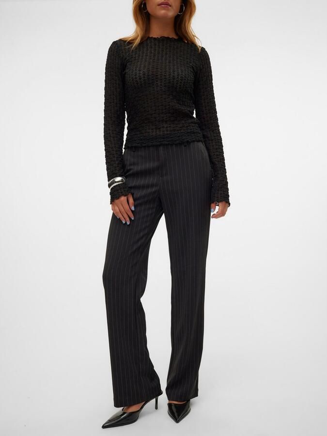 Vero Moda Pantalon VMMAYA MY MW STRAIGHT PRINT PANT NOOS - Foto 4