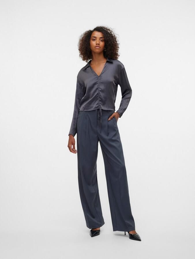Vero Moda Pantalon VMRITA MW WIDE DAD PANT NOOS - Foto 2
