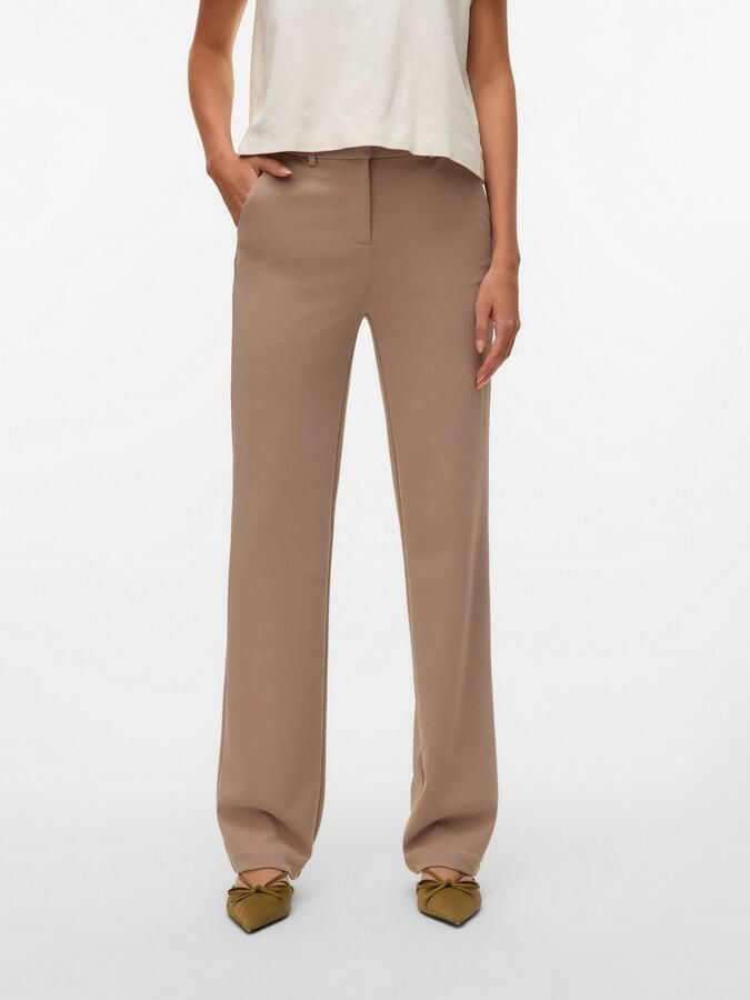 Vero Moda Pantalon VMZAMIRA MW SLIM STRAIGHT PANT NOOS - Foto 12
