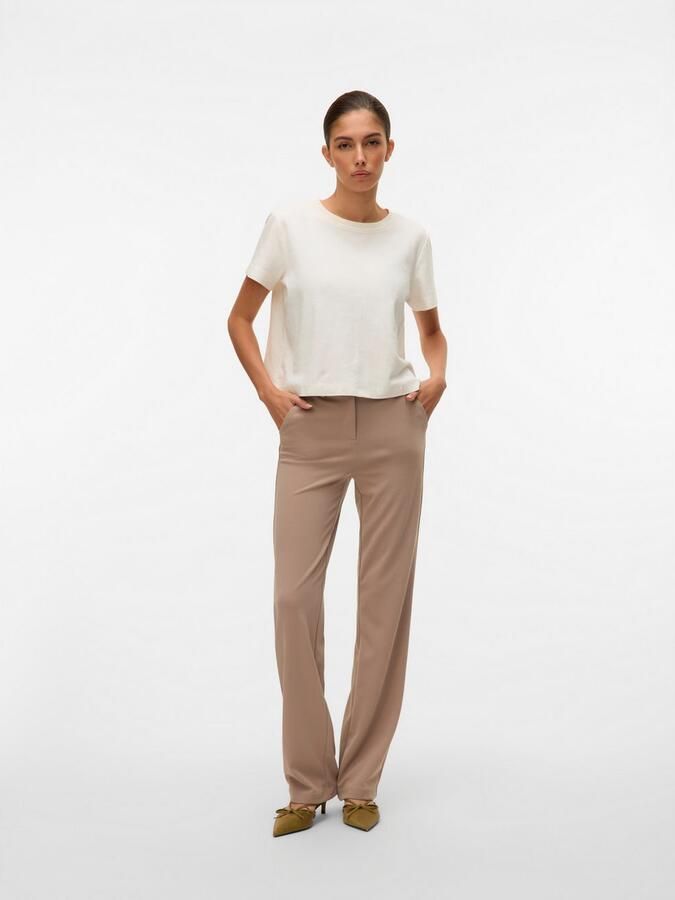 Vero Moda Pantalon VMZAMIRA MW SLIM STRAIGHT PANT NOOS - Foto 9