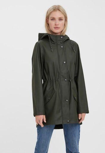 Vero Moda Regular fit functioneel jack met tunnelkoord in de taille model 'MALOU' - Foto 6