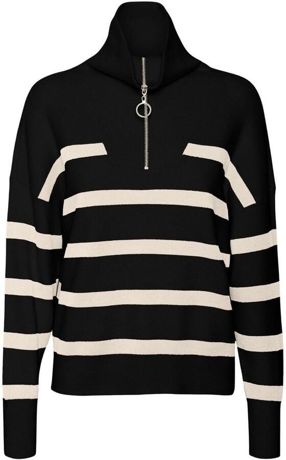 Vero Moda Regular fit gebreide pullover met schipperskraag model 'SABA' - Foto 2