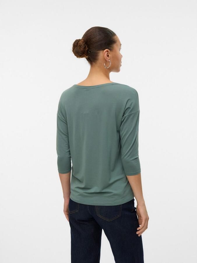 Vero Moda Shirt met 3 4 mouwen VMAVA 3 4 TOP JRS GA NOOS - Foto 2
