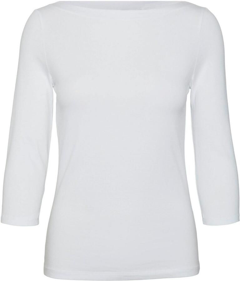 Vero Moda Shirt met 3 4 mouwen VMPANDA MODAL 3 4 TOP JRS NOOS