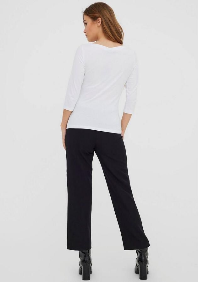 Vero Moda Shirt met 3 4 mouwen VMPANDA MODAL 3 4 TOP JRS NOOS - Foto 4