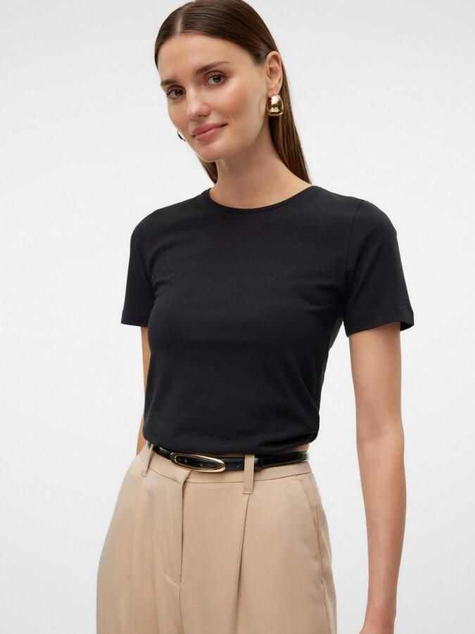 Vero Moda Shirt met korte mouwen VMLULU SS TOP JRS GA NOOS - Foto 5