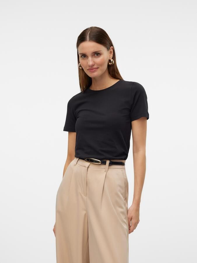 Vero Moda Shirt met korte mouwen VMLULU SS TOP JRS GA NOOS - Foto 3