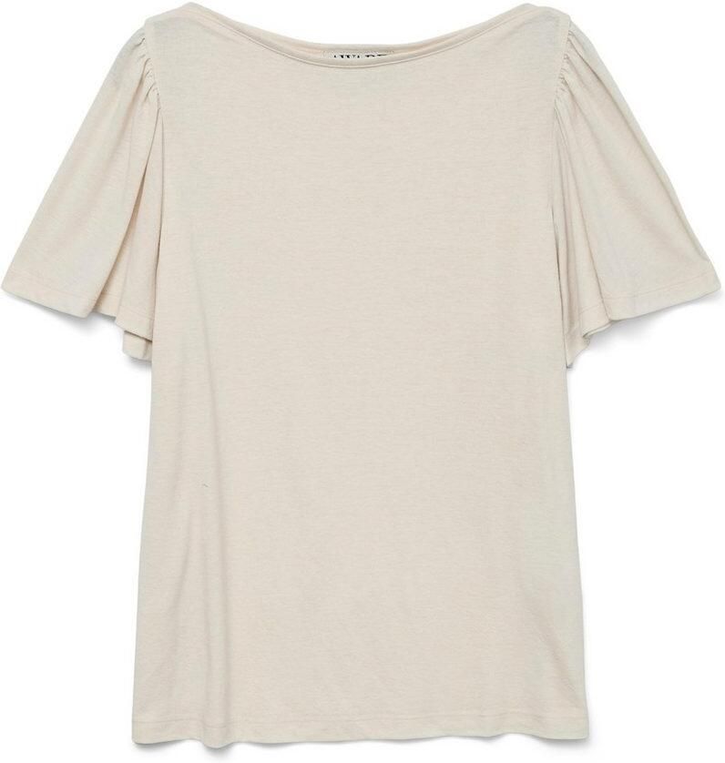 Vero Moda Shirt met korte mouwen VMPALOMA ONELLA SS BOATNECK TOP VMA NOOS