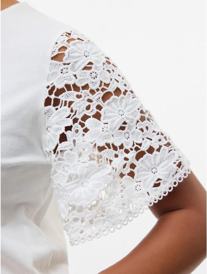 Vero Moda Regular fit T-shirt van puur katoen model 'PANNA' - Foto 2