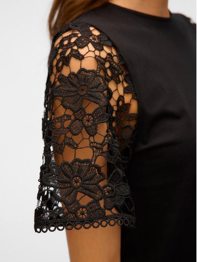 Vero Moda Regular fit T-shirt van puur katoen model 'PANNA' - Foto 3