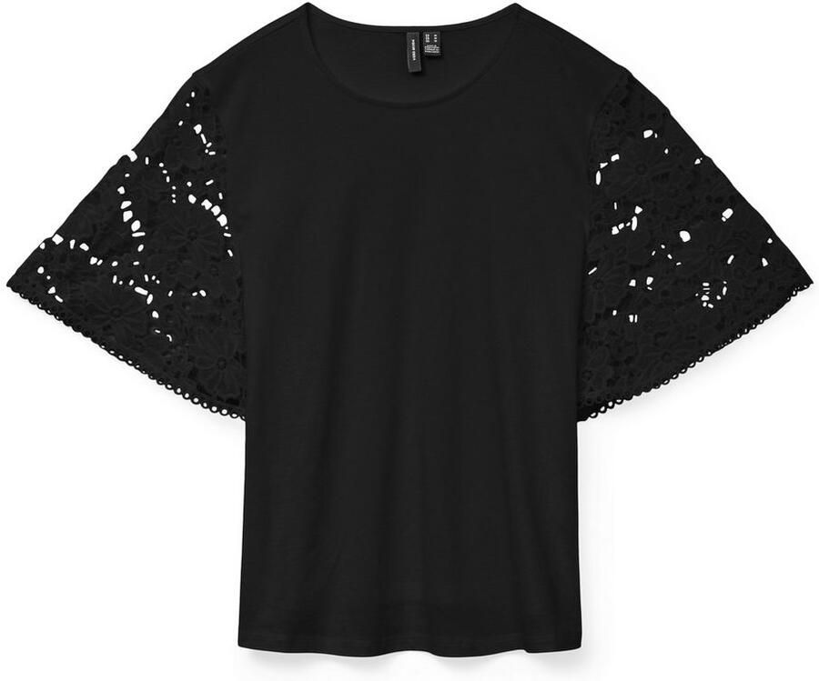 Vero Moda Regular fit T-shirt van puur katoen model 'PANNA'