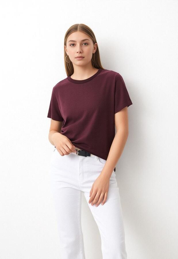 Vero Moda Shirt met korte mouwen VMPAULA S S T-SHIRT NOOS - Foto 2