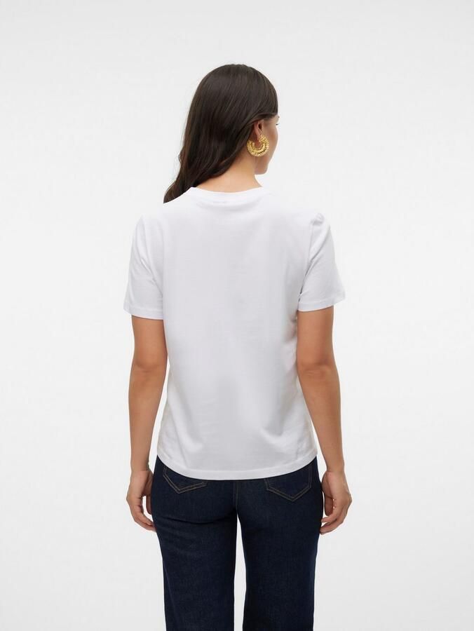 Vero Moda Shirt met korte mouwen VMPAULINA SS T-SHIRT GA JRS NOOS - Foto 5