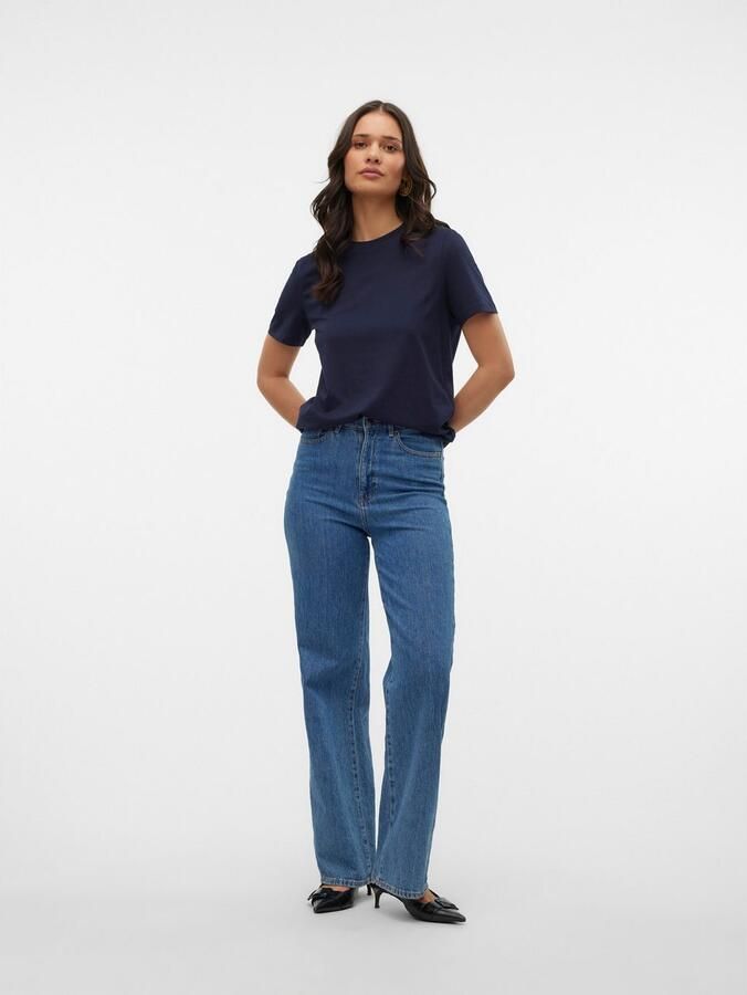 Vero Moda Shirt met korte mouwen VMPAULINA SS T-SHIRT GA JRS NOOS - Foto 3