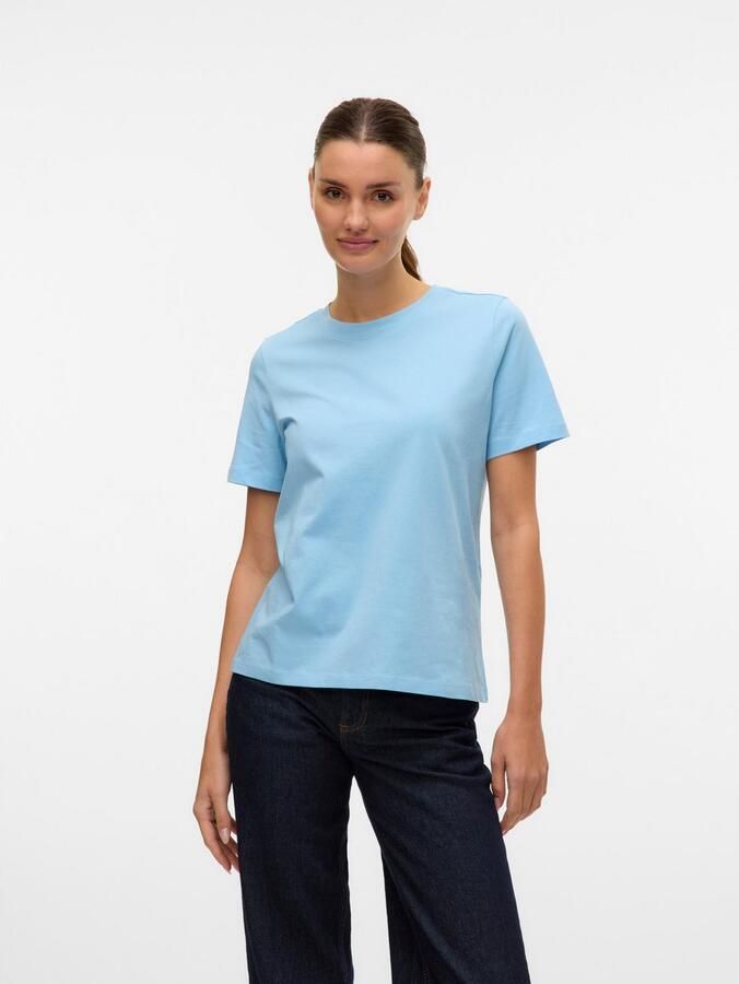 Vero Moda Shirt met korte mouwen VMPAULINA SS T-SHIRT GA JRS NOOS - Foto 3