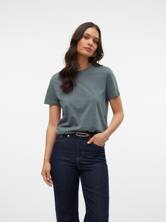 Vero Moda Shirt met korte mouwen VMPAULINA SS T-SHIRT GA JRS NOOS - Foto 6