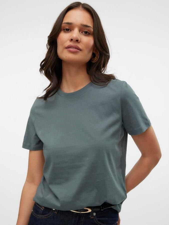 Vero Moda Shirt met korte mouwen VMPAULINA SS T-SHIRT GA JRS NOOS - Foto 3