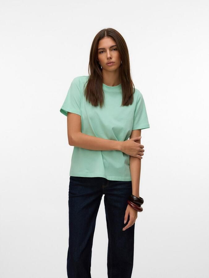 Vero Moda Shirt met korte mouwen VMPAULINA SS T-SHIRT GA JRS NOOS - Foto 4
