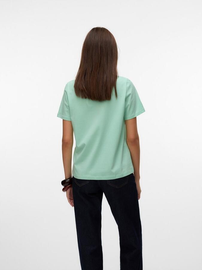 Vero Moda Shirt met korte mouwen VMPAULINA SS T-SHIRT GA JRS NOOS - Foto 6