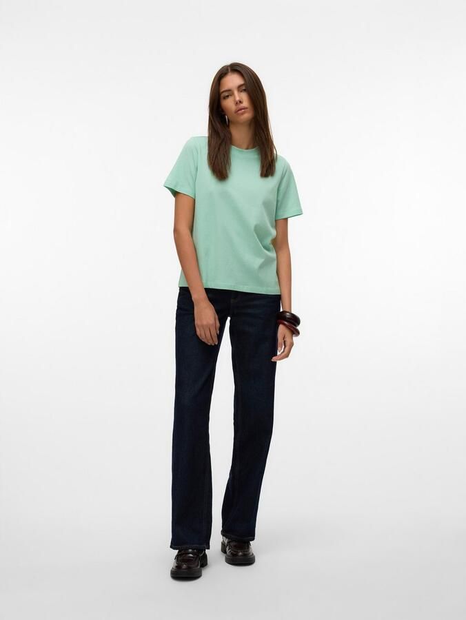 Vero Moda Shirt met korte mouwen VMPAULINA SS T-SHIRT GA JRS NOOS - Foto 5