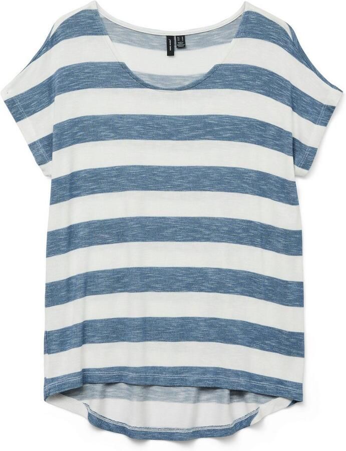 Vero Moda Shirt met korte mouwen VMWIDE STRIPE SL TOP GA JRS NOOS - Foto 2