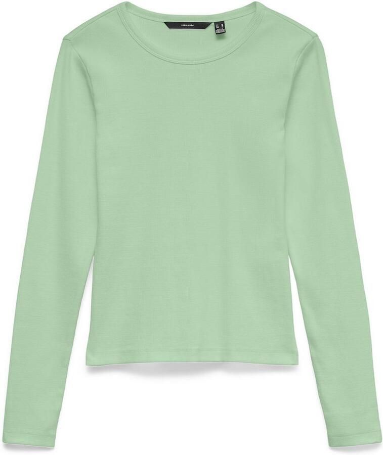 Vero Moda Shirt met lange mouwen VMCHLOE LS SHORT TOP JRS NOOS